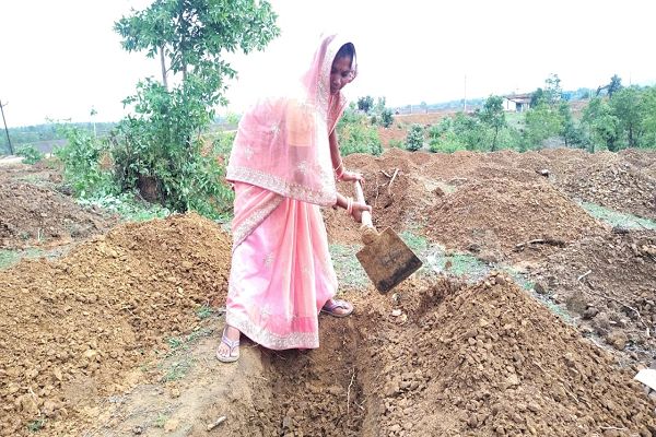 ग्राम परसगढ़ी की रानी सिंह बोलीं: 125 दिनों का रोजगार, 300 रुपये प्रतिदिन मजदूरी और 15 दिनों में भुगतान से बदला परिवार का भविष्य