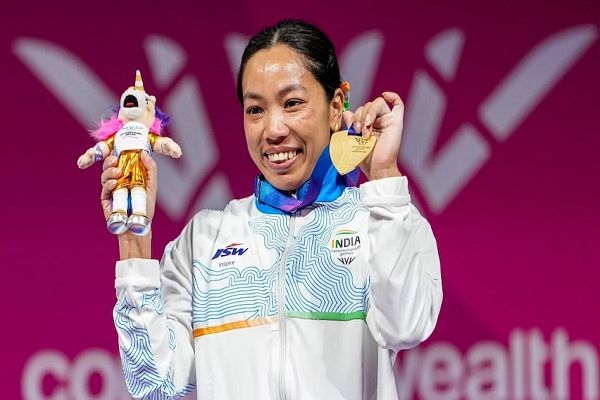 वित्त मंत्री श्री ओपी चौधरी ने राष्ट्रमंडल खेल 2026 में स्वर्ण पदक विजेता मीराबाई चानू को दी बधाई