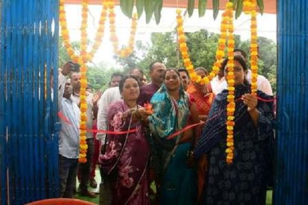 बड़े बेन्दरी में 36.01 लाख के स्वास्थ्य व सांस्कृतिक भवन का भूमिपूजन-लोकार्पण
