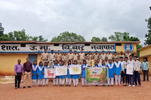 रायपुर : विश्व बाघ दिवस पर छत्तीसगढ़ में जागरूकता कार्यक्रमों की धूम