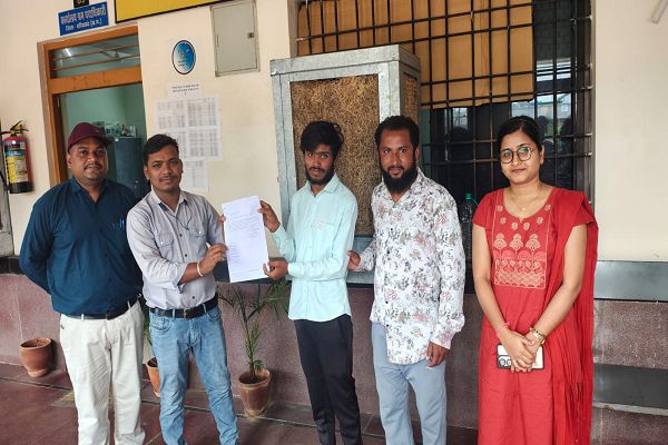 सीएम हेल्पलाईन 1076 के माध्यम से प्राप्त शिकायत पर हुई तत्काल कार्रवाई