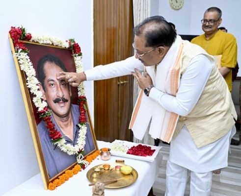 राष्ट्र, समाज और सनातन संस्कृति के प्रति दिलीप सिंह जूदेव का समर्पण सदैव स्मरणीय रहेगा:मुख्यमंत्री साय