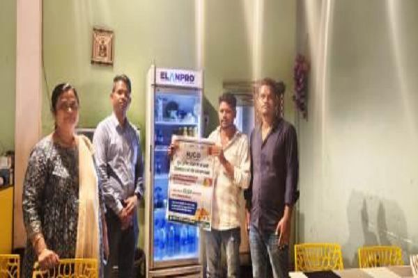 खाद्य व औषधि प्रशासन विभाग के टीम द्वारा खाद्य प्रतिष्ठानों का किया औचक निरीक्षण