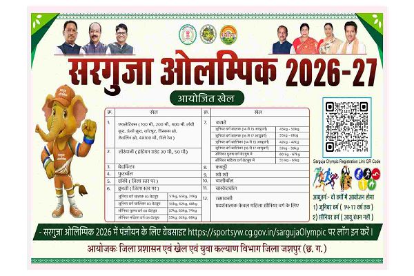 छिपी खेल प्रतिभाओं को सामने लाने और उन्हें तराशने का सुनहरा अवसरर : कलेक्टर रोहित व्यास