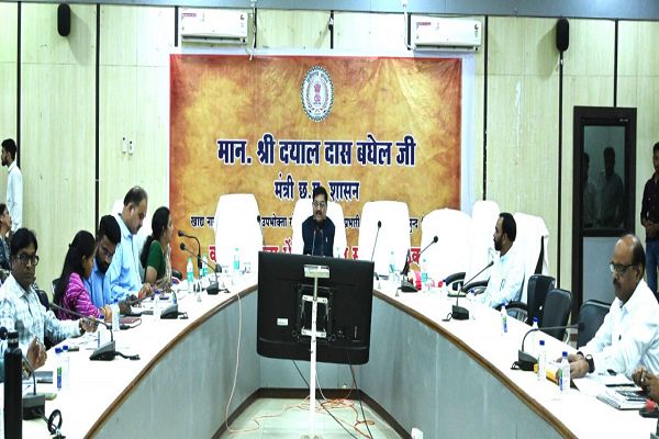 जनभागीदारी से &lsquo;सेवा संकल्प अभियान&rsquo; को भव्य और व्यापक स्वरूप दें - प्रभारी मंत्री श्री दयालदास बघेल