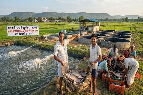  बदलाव की मिसाल : बदली किसानों की किस्मत प्रधानमंत्री मत्स्य संपदा योजना से