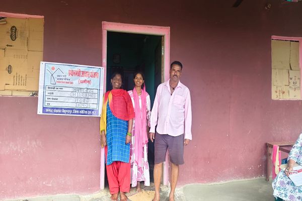 रायपुर : सेवा संकल्प अभियान : पीएम आवास योजना: पक्की छत मिलने से मुमताज के जीवन में आयी खुशहाली