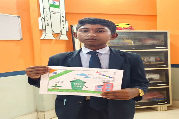 सेवा संकल्प अभियान : &lsquo;सेवा संकल्प अभियान&rsquo; में बच्चों ने भरी सपनों की उड़ान, बालोद के विद्यार्थियों ने चित्रकला के जरिए दिया स्वच्छता और