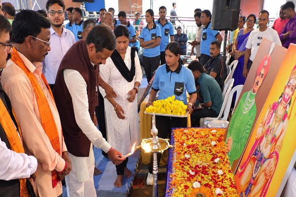 चक्रधर समारोह में कबड्डी का रोमांच, 25 टीमों ने दिखाया दमखम