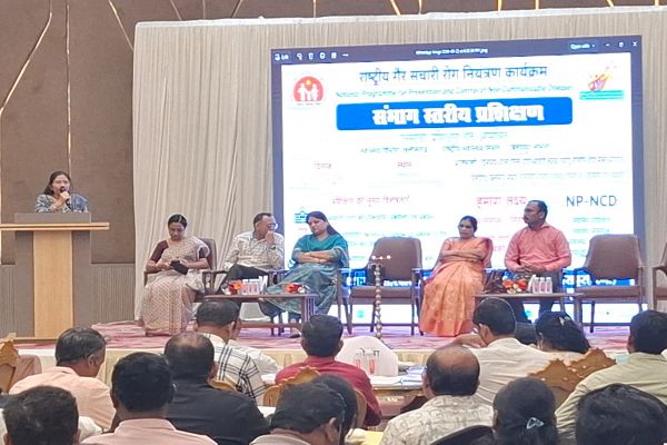 गैर-संचारी रोगों की रोकथाम के लिए मैदानी अमले को मिला प्रशिक्षण