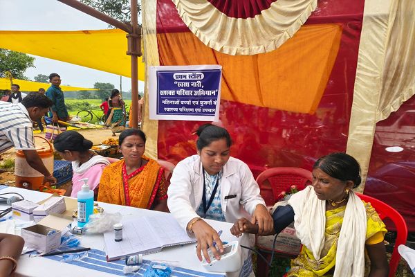 सेवा संकल्प में गंगालूर तक पहुंची स्वास्थ्य सेवाओं की पूरी श्रृंखला