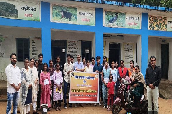 नमो सेवा गाथा&rsquo; में विद्यार्थियों की रचनात्मक पहल, नुक्कड़ नाटक से जन-जन तक पहुंचाया योजनाओं का संदेश