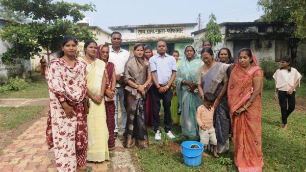  फाफामार में आंगन मिलन सेवा एवं सेवा संकल्प अभियान का आयोजन