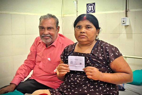 आयुष्मान योजना से जमुना बाई को मिला घुटने के दर्द से राहत का सहारा