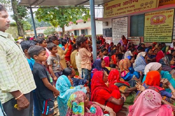 ग्राम बासीन में आंगन मिलन कार्यक्रम में गूंजा पोषण और संस्कार का संदेश