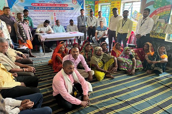 राष्ट्री य विधिक सेवा प्राधिकरण (NALSA) नई दिल्ली के निर्देशन में जिला विधिक सेवा प्राधिकरण मुंगेली द्वारा ग्राम जमुनाही में मेगा ड्राइव विधिक  शिविर का आयोजन