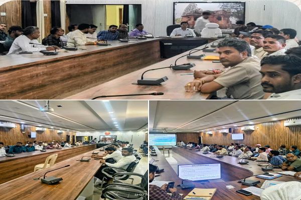 *धान खरीदी की तैयारियां 10 नवंबर तक पूरी करने के निर्देश*   *कलेक्टर तुलिका प्रजापति के निर्देश पर खाद्य विभाग ने आयोजित की बैठक*  *केंद्र प्रभारियों को दिया गया शासन की गाइडलाइन का प्रशिक्षण*