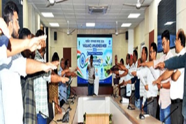 एनआईबीएसएम में सतर्कता जागरूकता सप्ताह 2026 का शुभारंभ