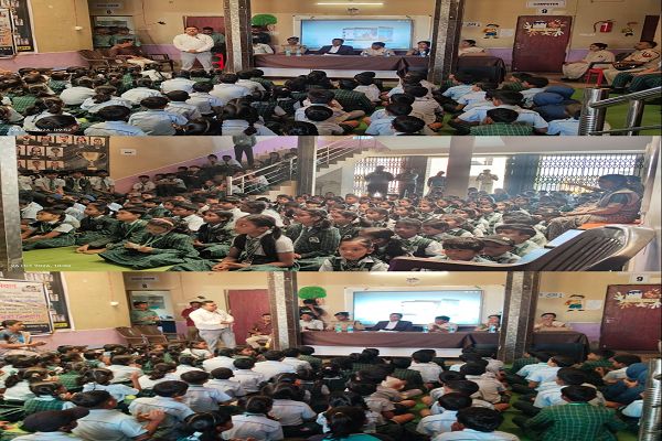 बच्चों के अधिकारों की रक्षा के लिए न्यायाधीशों ने संभाली कमान, स्कूलों में लग रहे विशेष जागरूकता शिविर  गरियाबंद में &lsquo;सुरक्षित बचपन अभियान&rsquo; के तहत बच्चों को गुड टच-बैड टच, बाल विवाह, पॉक्सो कानून और साइबर अपराध से बचाव की दी जा रही जानकारी
