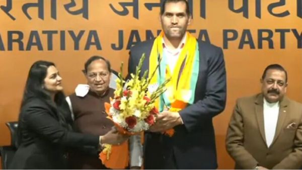 WWE रेसलर The Great Khali &lsquo; बीजेपी में हुए शामिल, कहा &ndash; मोदी के रूप में मिला सही प्रधानमंत्री