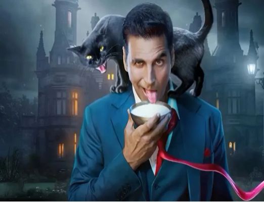 Bhoot Bangla Akshay Kumar: भूतिया हवेली, कंधे पर काली बिल्ली... अक्षय कुमार की अपकमिंग फिल्म 'भूत बंगला' का मोशन पोस्टर आया सामने
