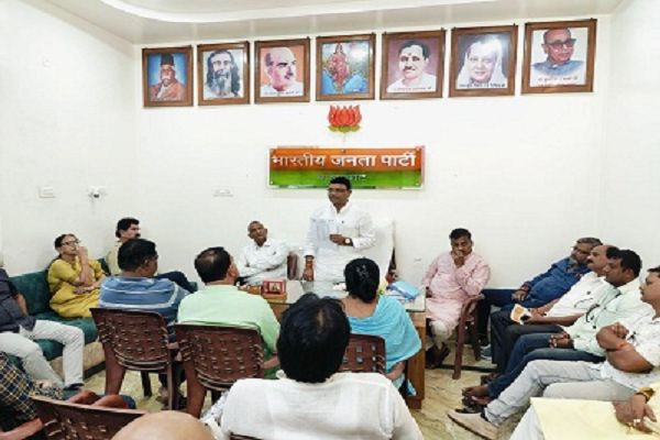 भाजपा की सक्रिय सदस्यता कार्यशाला हुई आयोजित