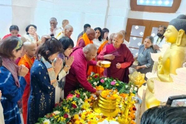 सांची महाबोधि महोत्सव: प्रिय शिष्यों को तलघर से निकाला जाएगा बाहर, श्रीलंका, जापान, थाईलैंड, सिंगापुर के प्रतिनिधि होंगे शामिल