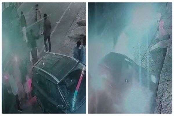 तेज रफ्तार थार ने SDM की कार को मारी टक्कर: हादसे में एसडीएम और उनके छोटे भाई घायल, हादसे का मंजर CCTV में कैद