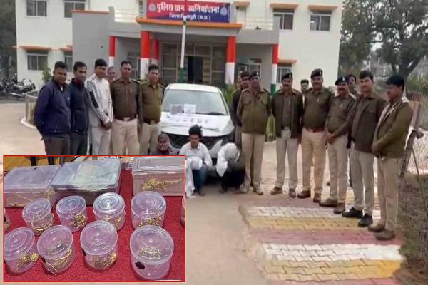 मेडिकल संचालक के घर 45 लाख चोरी का मामला: पुलिस ने तीन आरोपियों को किया गिरफ्तार, 40 तोला सोना सहित दो लाख नगद बरामद, 6 आरोपी की तलाश जारी