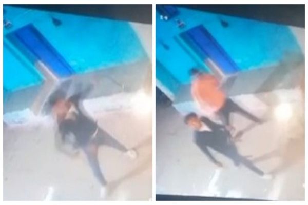 बीजेपी नेता के बेटे की गुंडागर्दी: अपने गुर्गों के साथ घर में घुसकर की मारपीट, वारदात CCTV में कैद