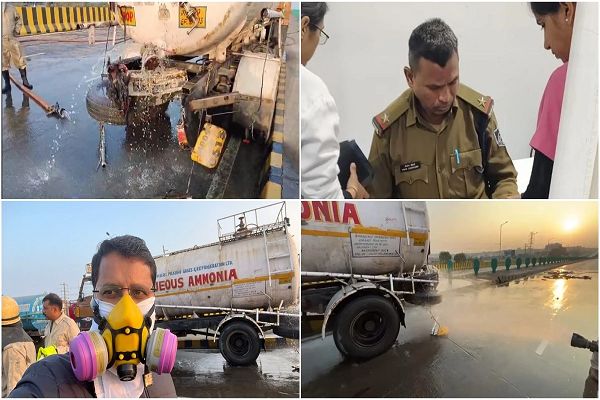 इंदौर में टैंकर पलटने के बाद निकलने लगी अमोनिया&hellip; आसान नहीं था रेस्क्यू ऑपरेशन, तीन घंटे किया इंतजार