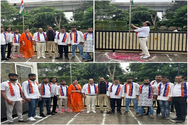  अपना दल (एस) ने इंदौर कार्यालय पर धूमधाम से मनाया 79वां स्वतंत्रता दिवस