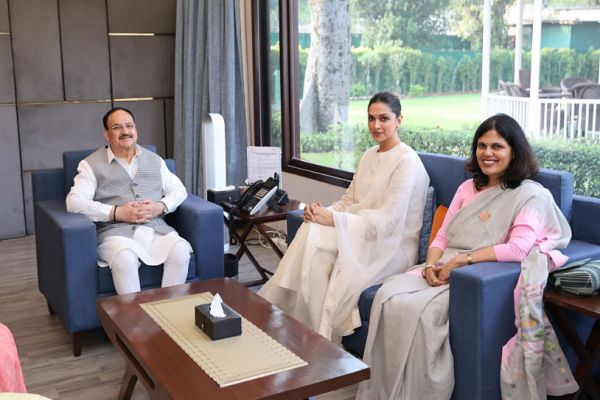 दीपिका पादुकोण बनीं भारत सरकार की पहली मेंटल हेल्थ एम्बेसडर