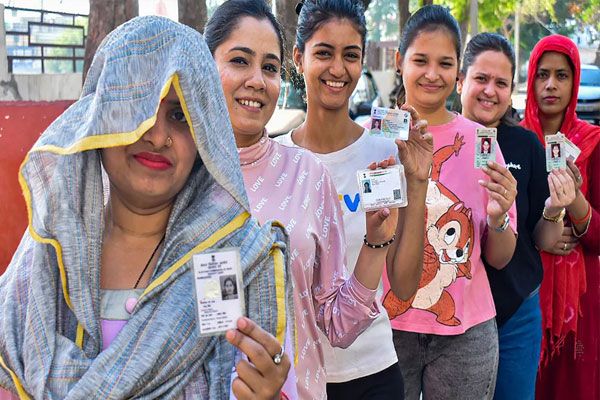 बिहार विधानसभा चुनाव 2025: दूसरे चरण में सुबह 9 बजे तक 14.55% मतदान दर्ज